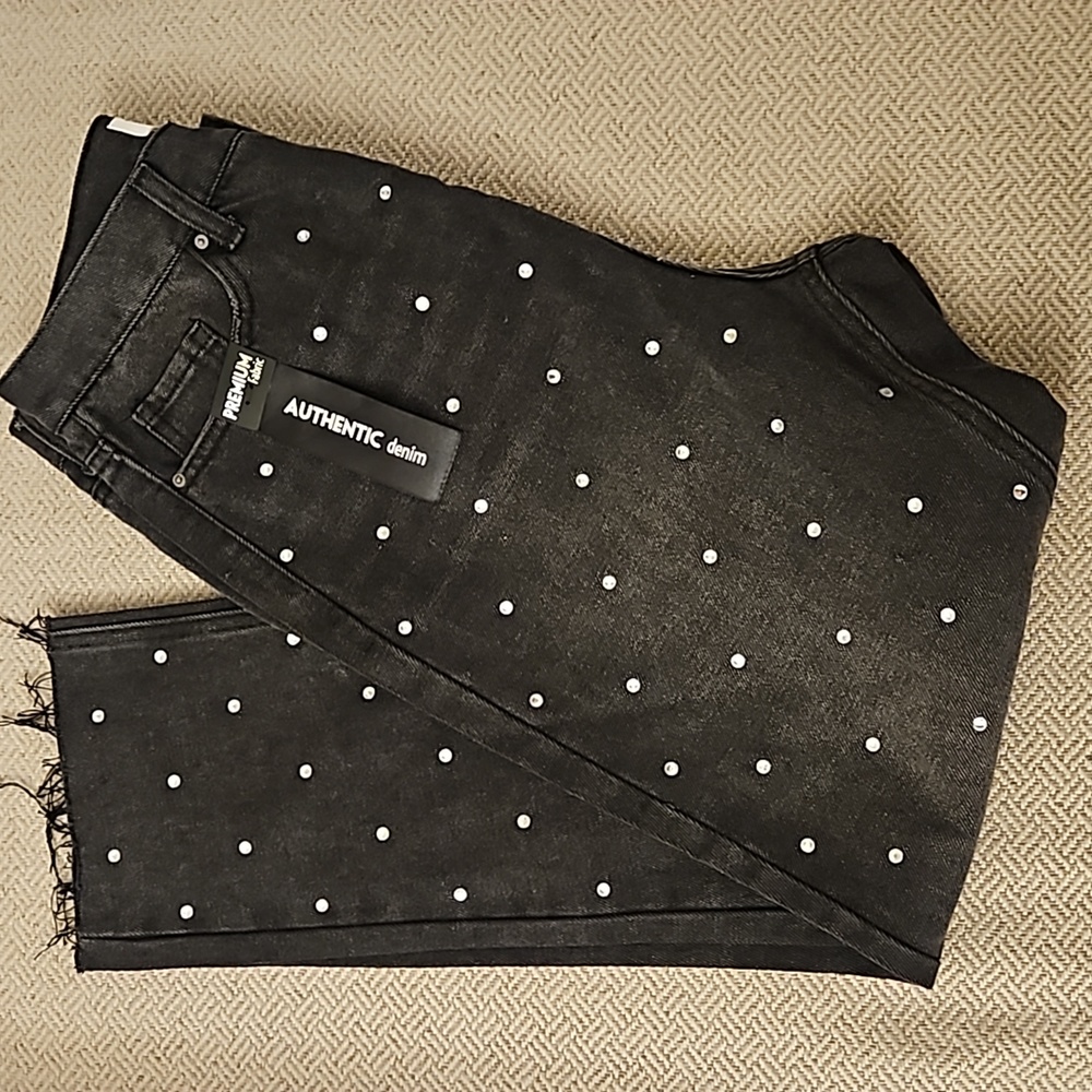 Simple Society Must Have Rhinestone Jeans
